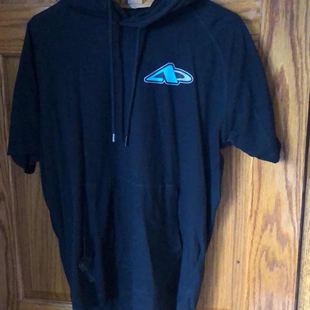 Athletic Championship Short sleeve hood shirt